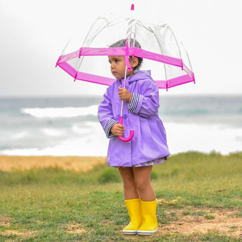 Kids gumboots for rainy day parties