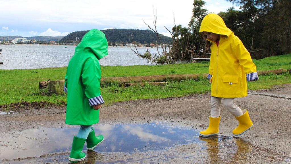 Waterproof raincoats for kids
