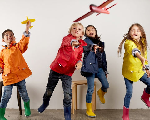 Kids raincoats that are waterproof and windproof