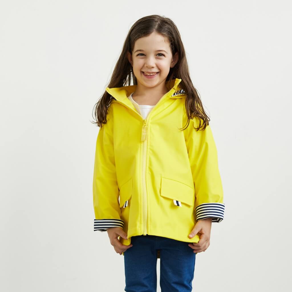 Baby raincoat store yellow