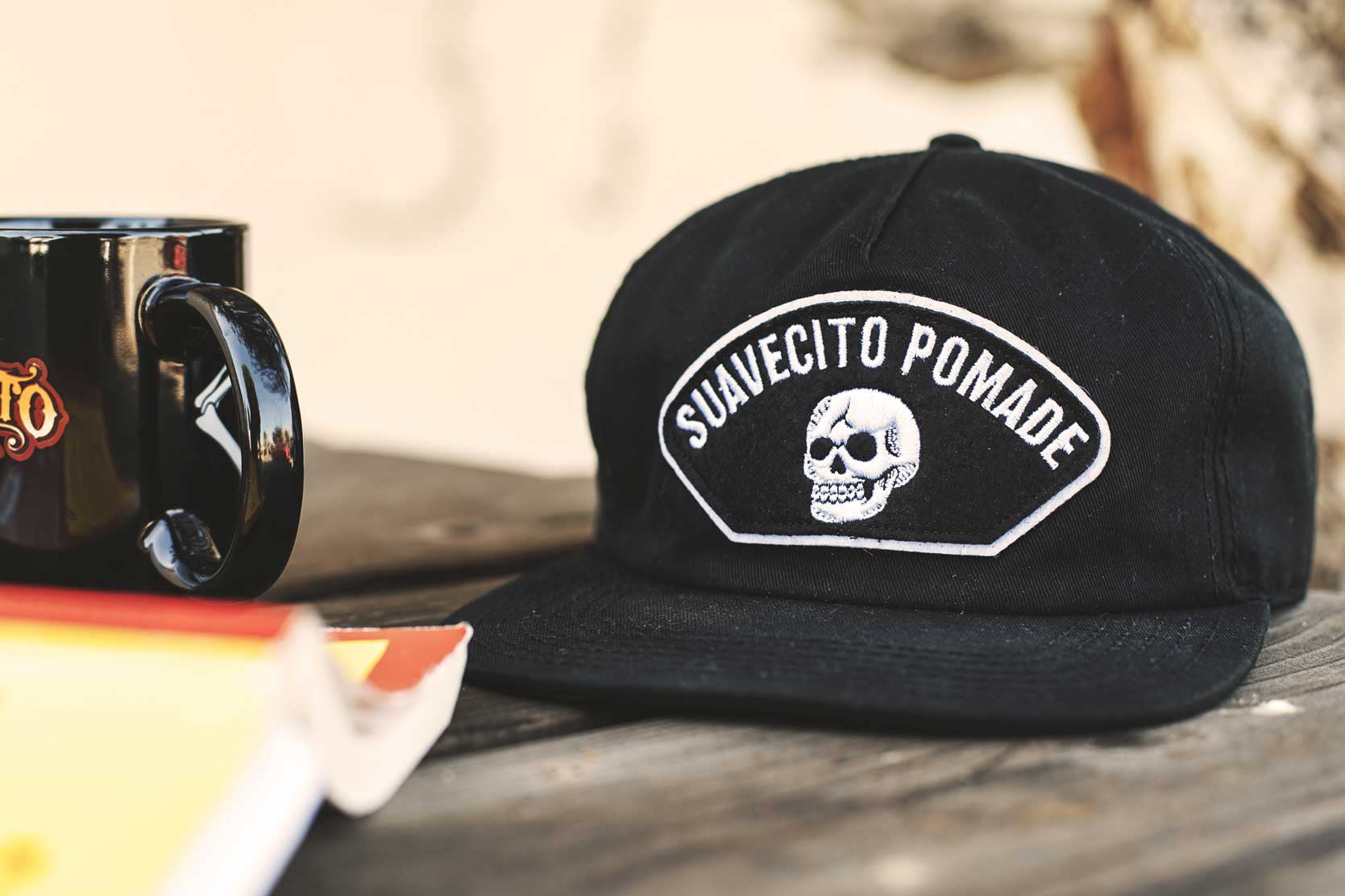 Morning Coffee Broken Skull Hat Suavecito Pomade