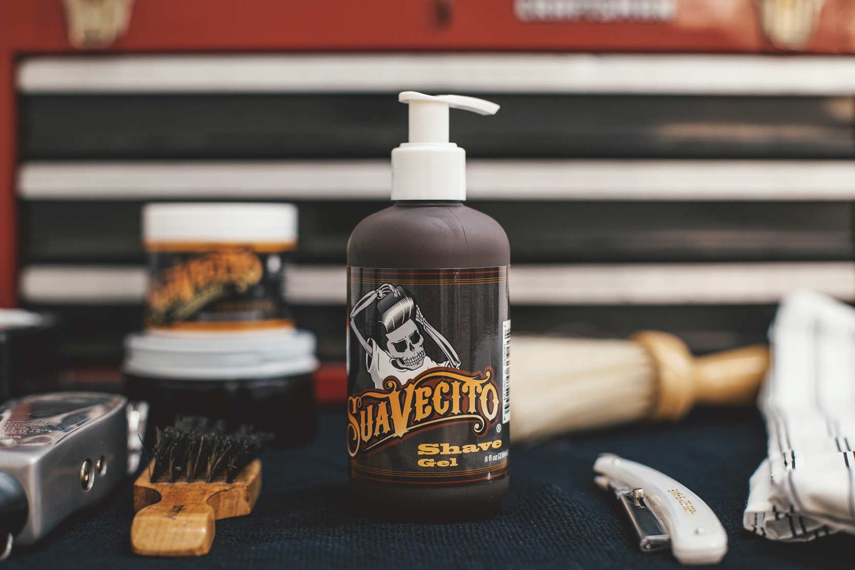 Shave gel Craftsman Tool Box Suavecito Pomade