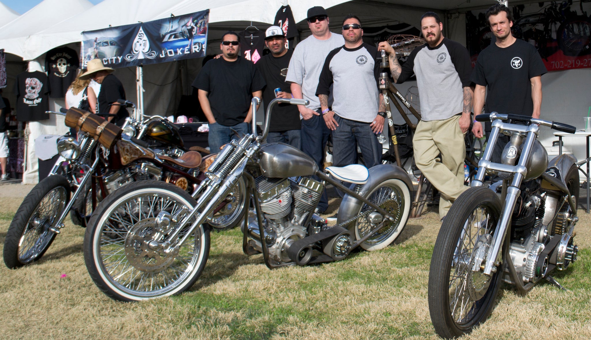 Sin City Jokers And Sosa Metal Works at the Lake Havasu Rockabilly Reunion