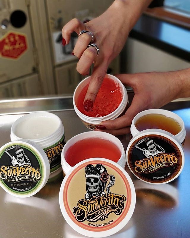 Suavecito Pomade Cans with Suavecita Pomade Cans