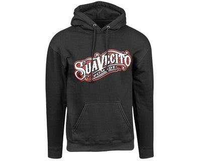 black and red pullover hoodie