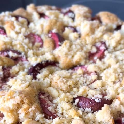 Pflaumenkuchen mit dem Akku-Stabmixer