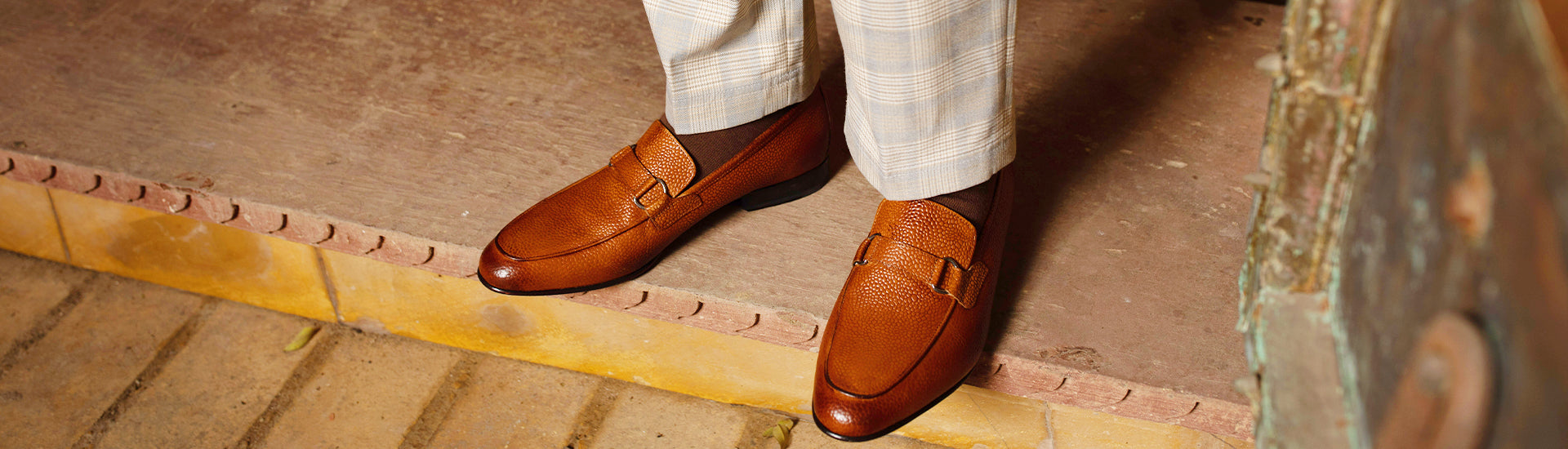 Rhodes Loafer - Pebble Grain Cedar