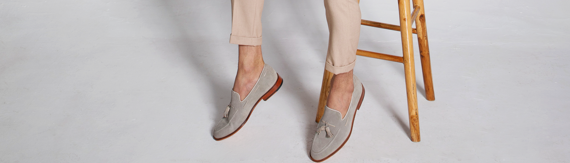 Wyatt Tassel Loafer-Sage Green