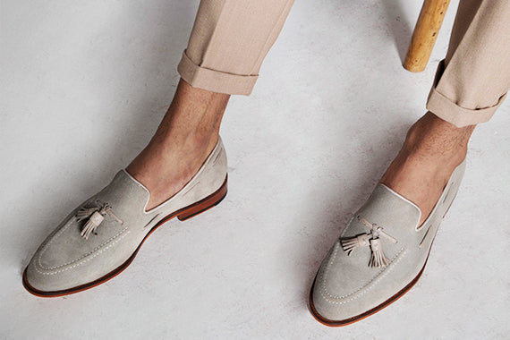 Wyatt Tassel Loafer-Sage Green