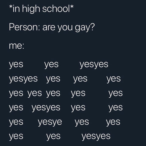 Best lgbt memes, highschool gay meme