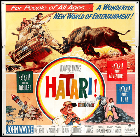 Hatari movie poster