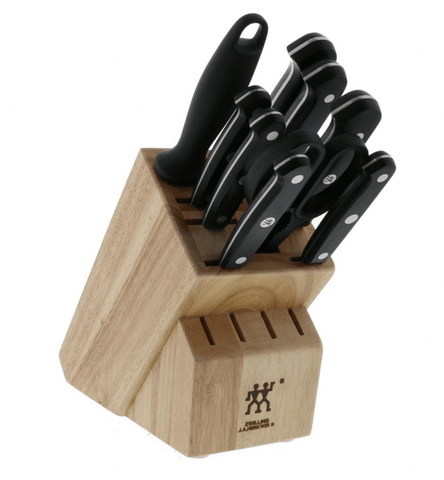 Henckels knives with block