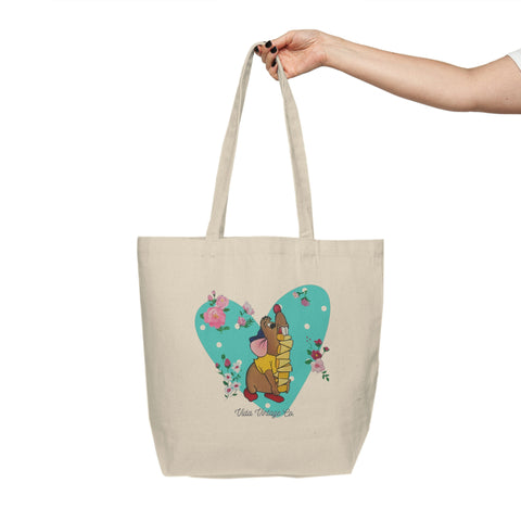 Large Vida Canvas Tote Bag