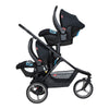 dash™ inline buggy with two car seat capsules