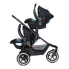 sport™ inline buggy with 2 baby capsules