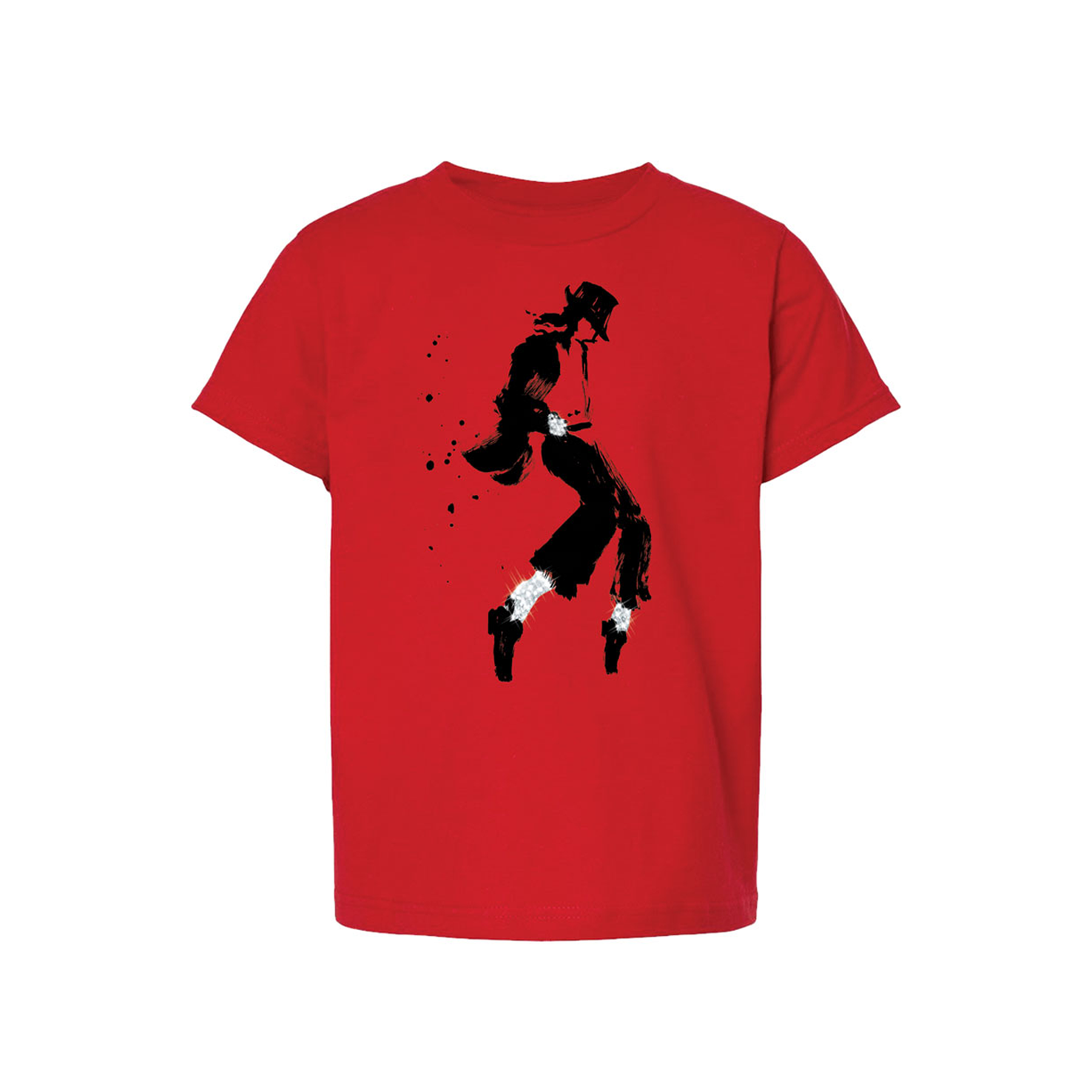 MJ THE MUSICAL Youth Logo Tee - Red Image