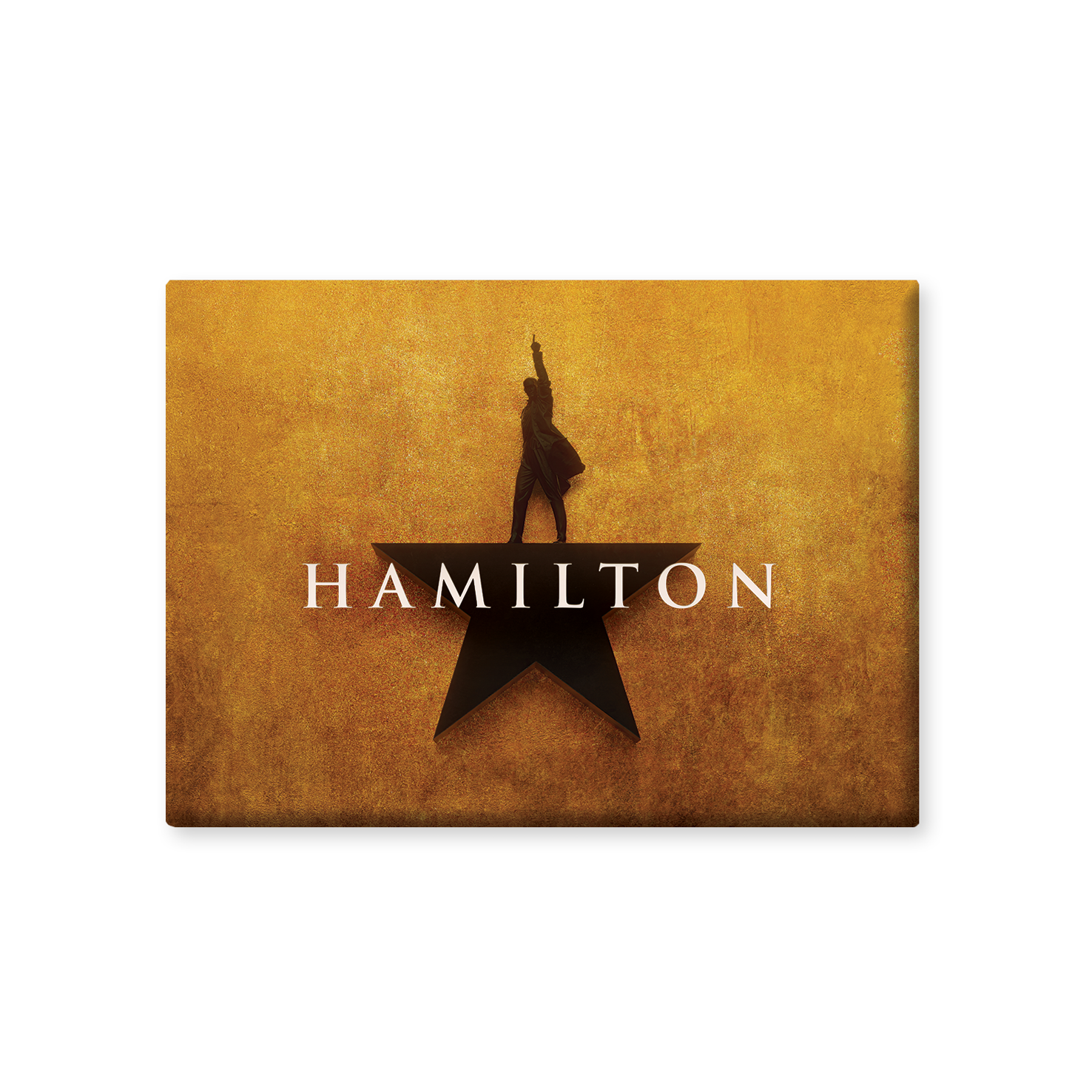 HAMILTON Logo Button Magnet Image