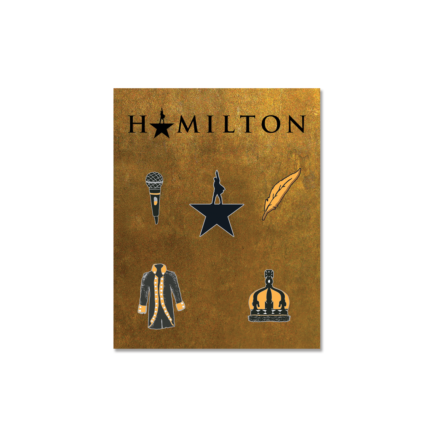 HAMILTON Enamel Pin Set Image