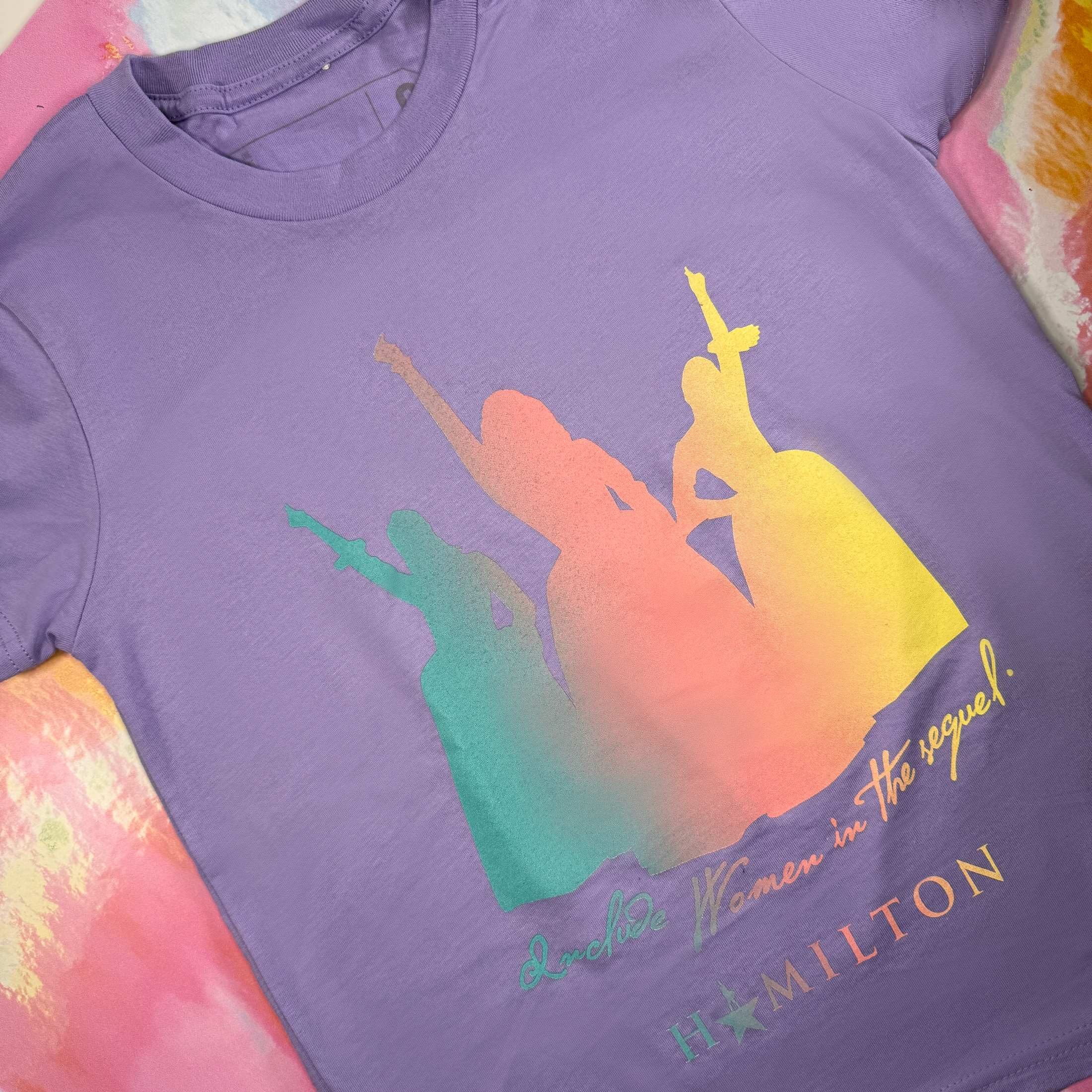 HAMILTON Women In The Sequel Youth Tee Image