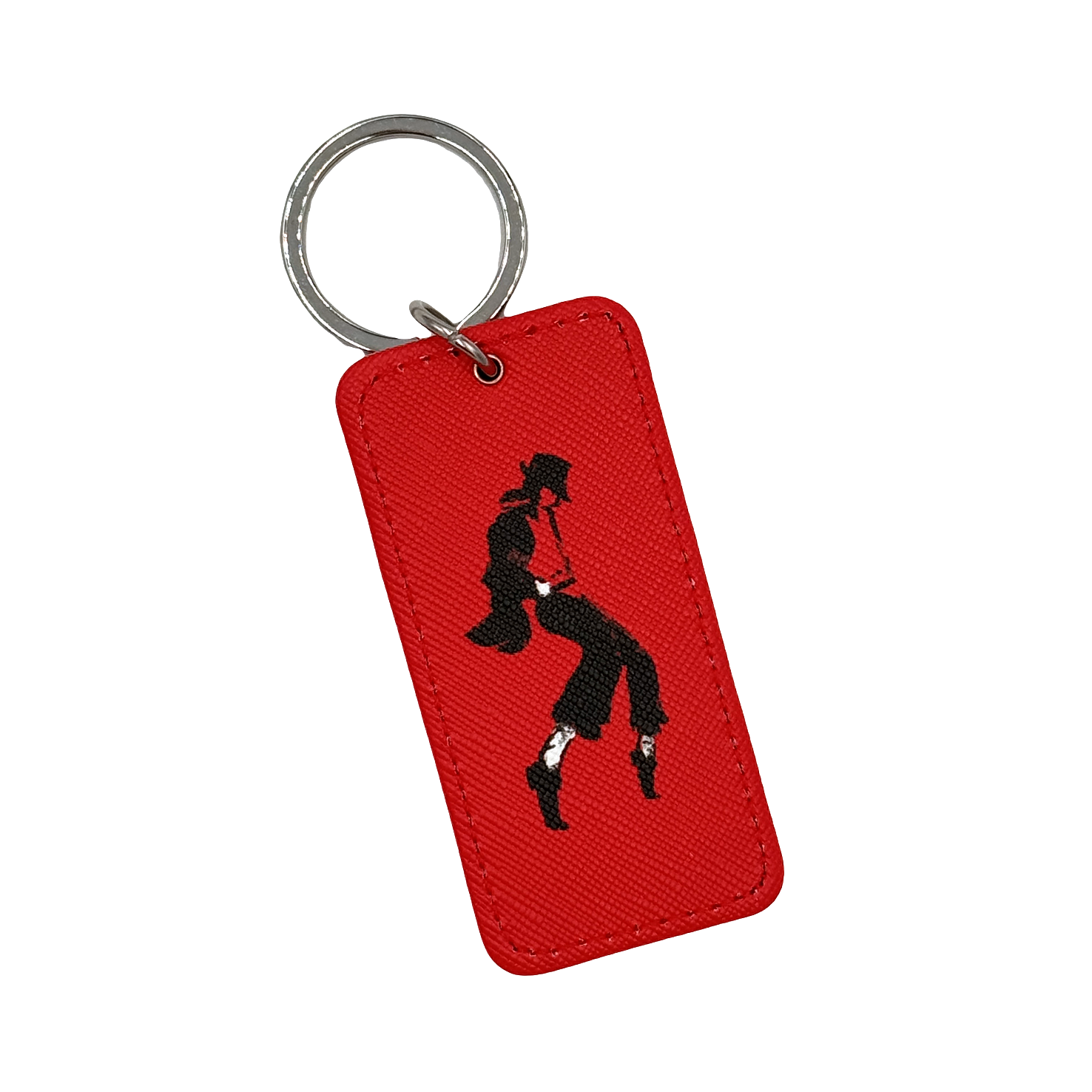 MJ THE MUSICAL Leather Keychain Image