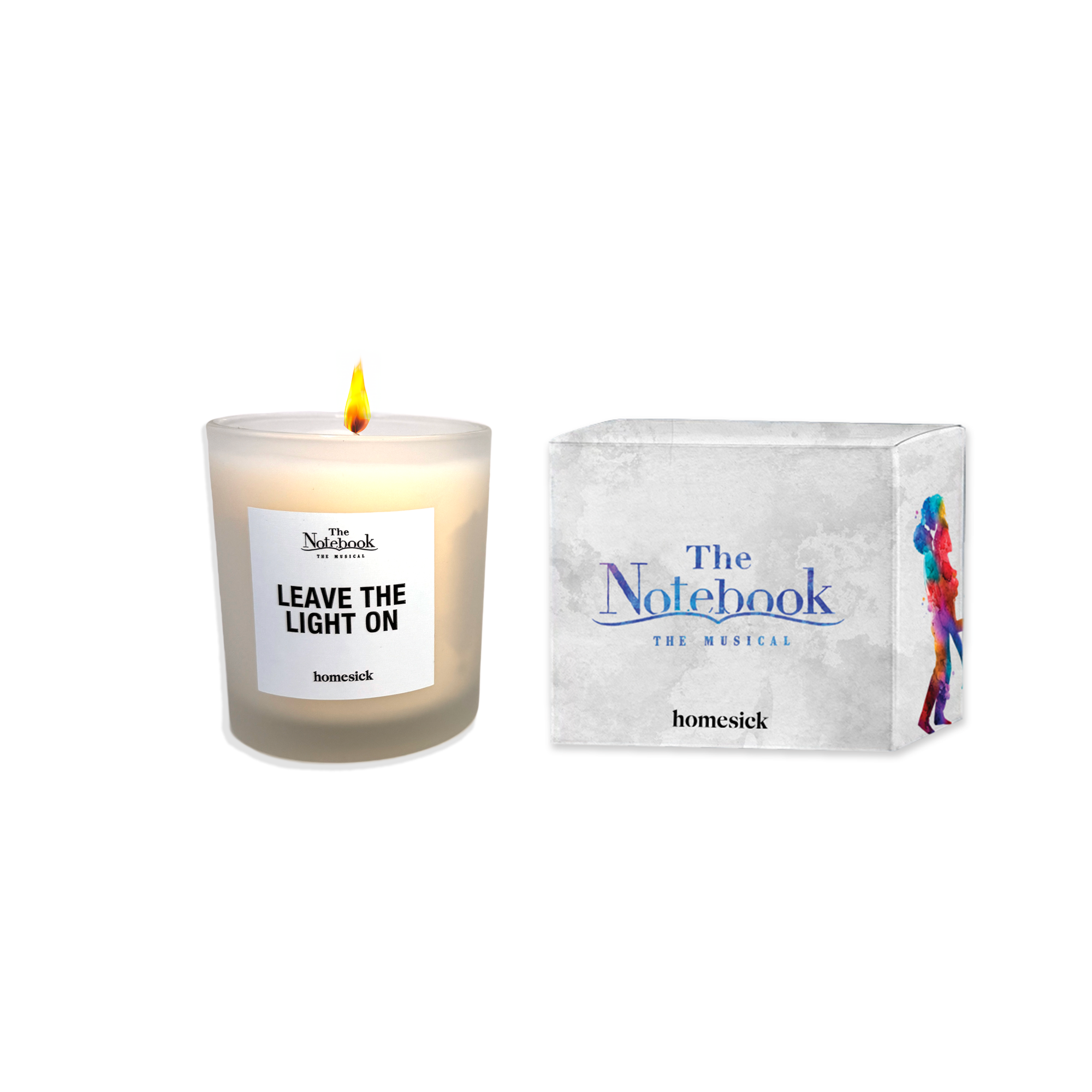 THE NOTEBOOK X Homesick Candle Image