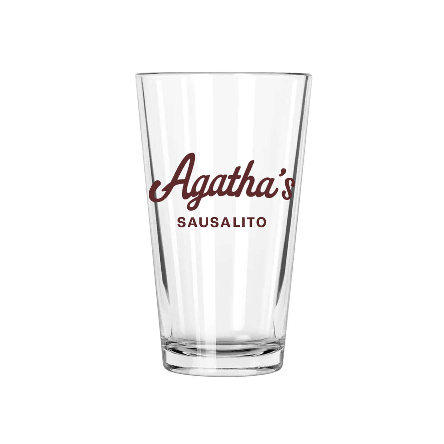 STEREOPHONIC Agatha's Pint Glass Image