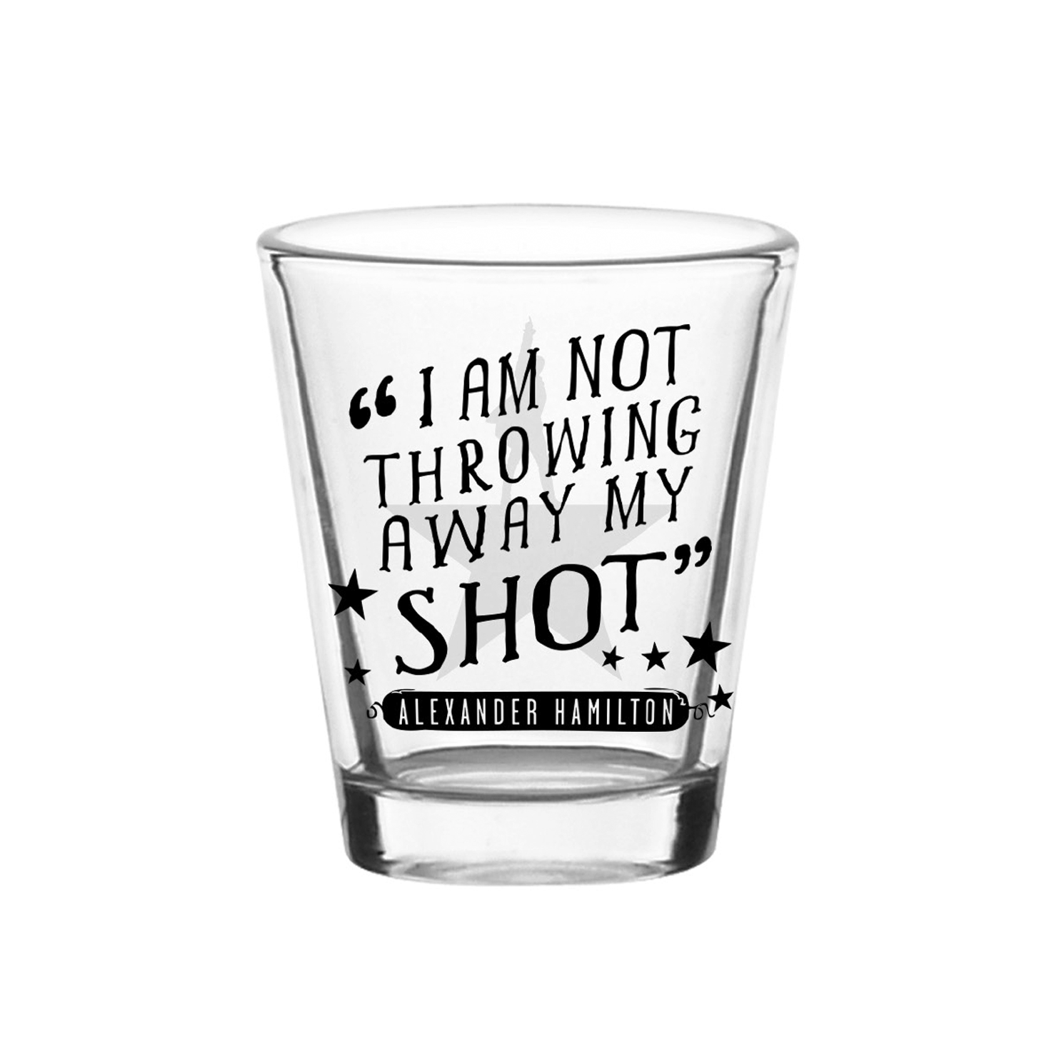 HAMILTON Shot Glass Image