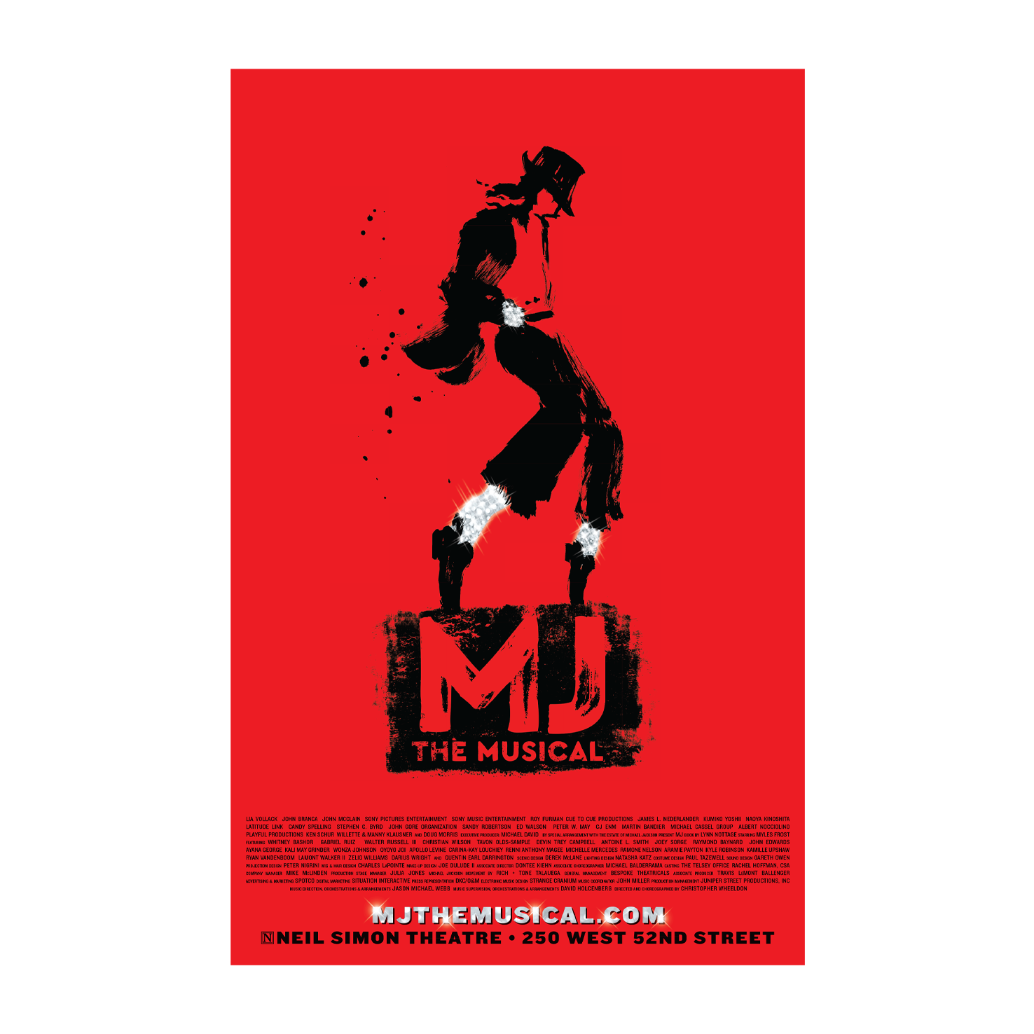 MJ THE MUSICAL Windowcard Image