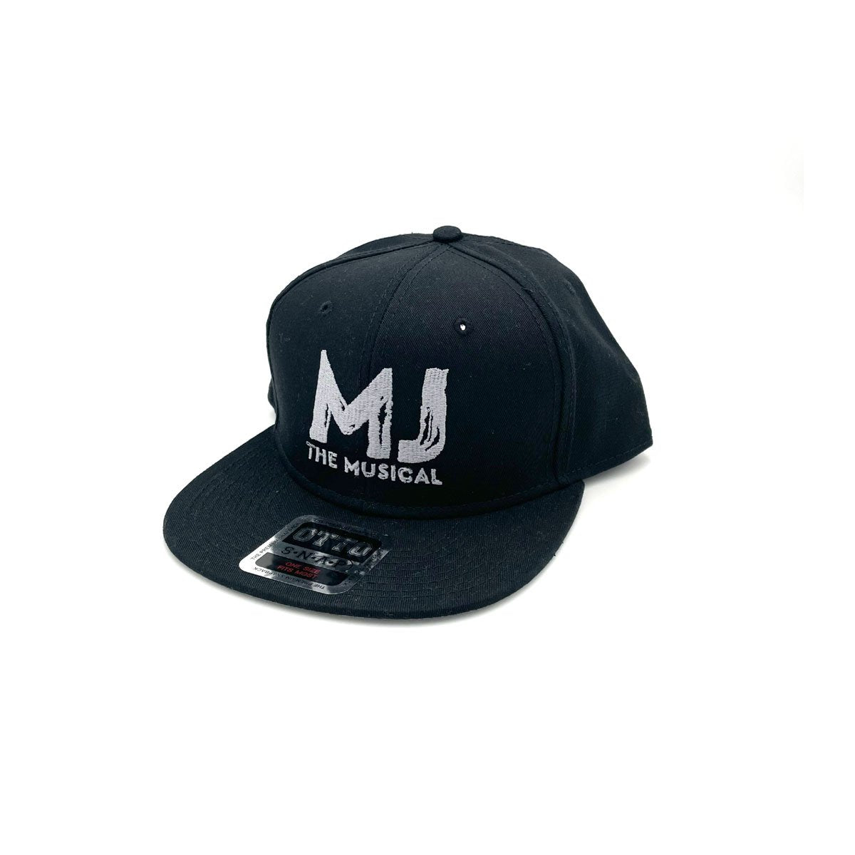 MJ THE MUSICAL Logo Flat Brim Cap - Black Image