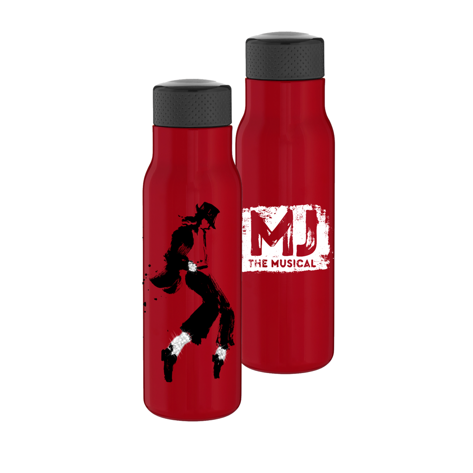 MJ THE MUSICAL Water Bottle Image