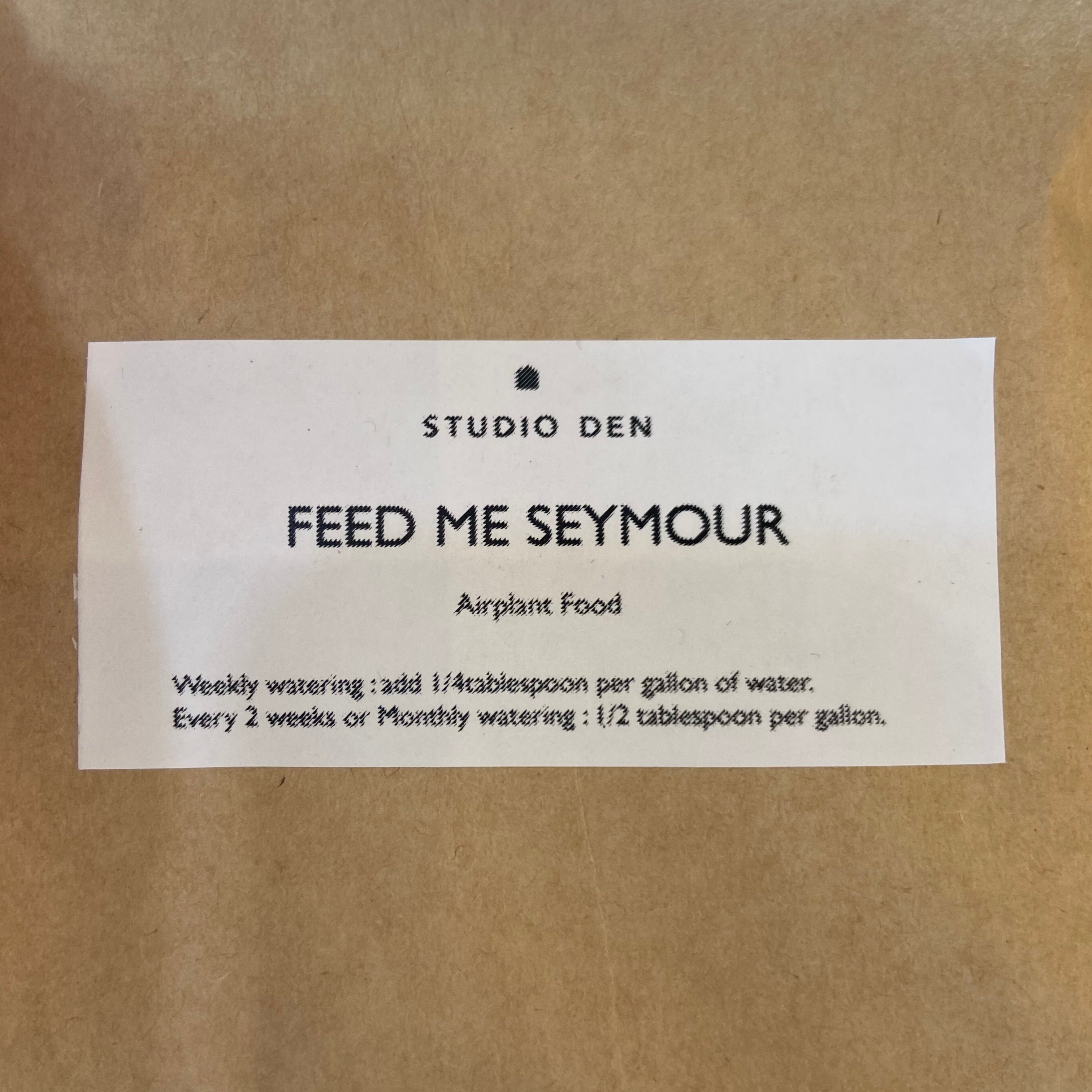 "Feed Me Seymour" Airplant Food - 7oz bag