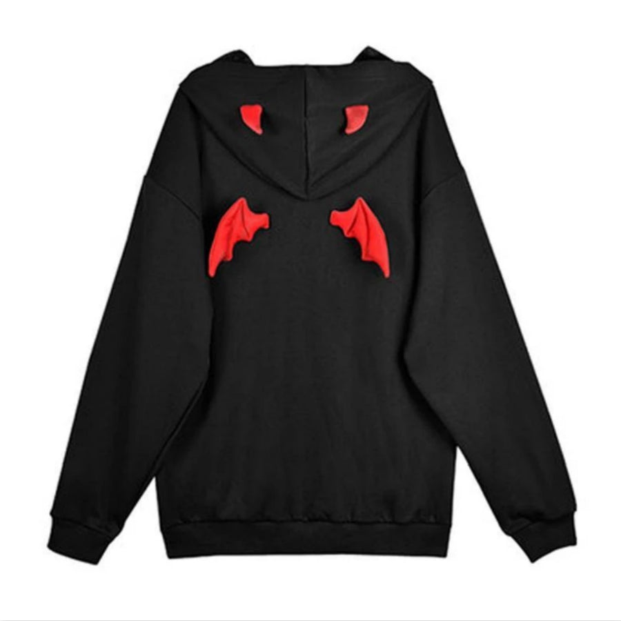 kawaii devil hoodie