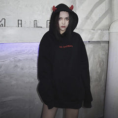 kawaii devil hoodie