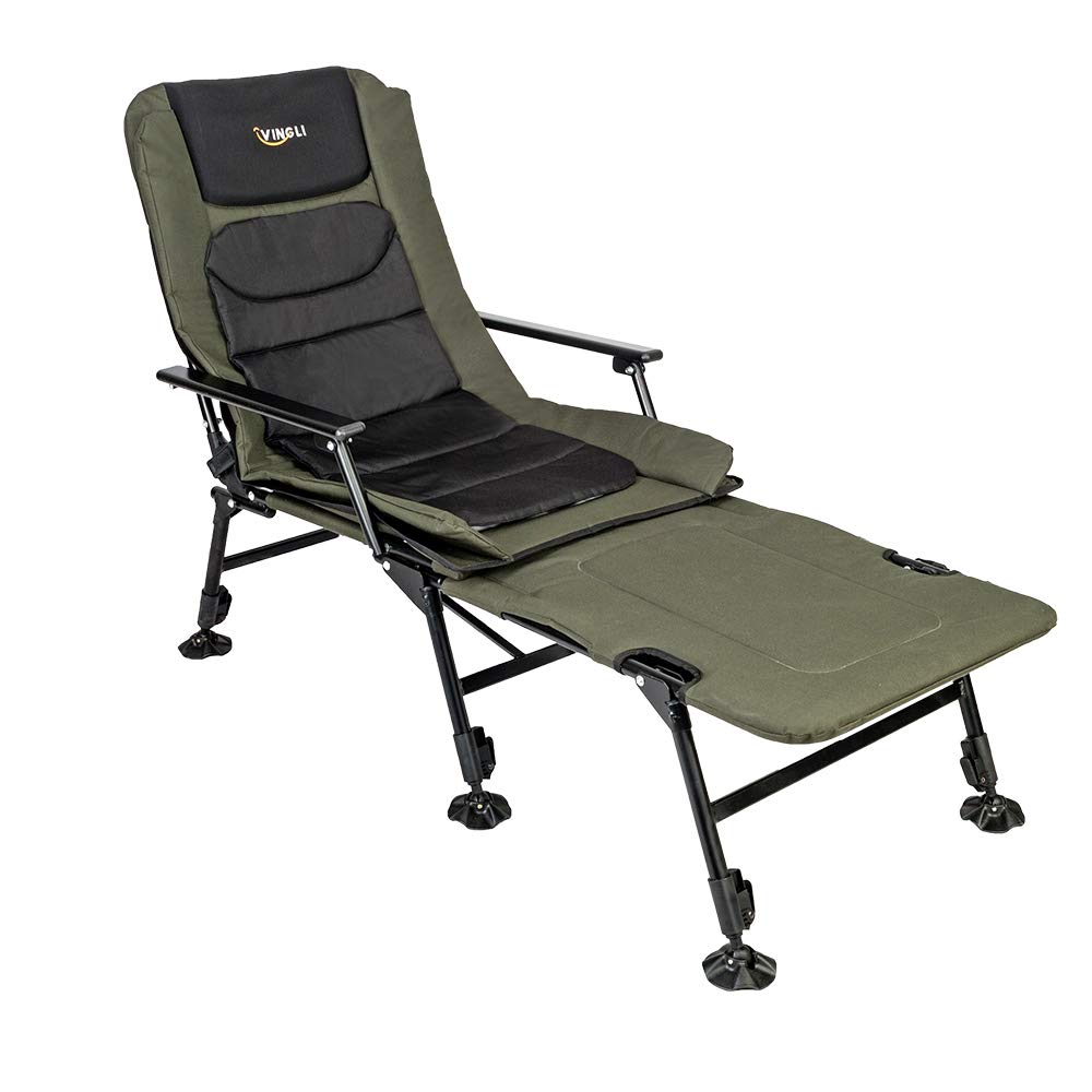  GLOGLOW Camping Chair, Foldable Stable Support Fishing