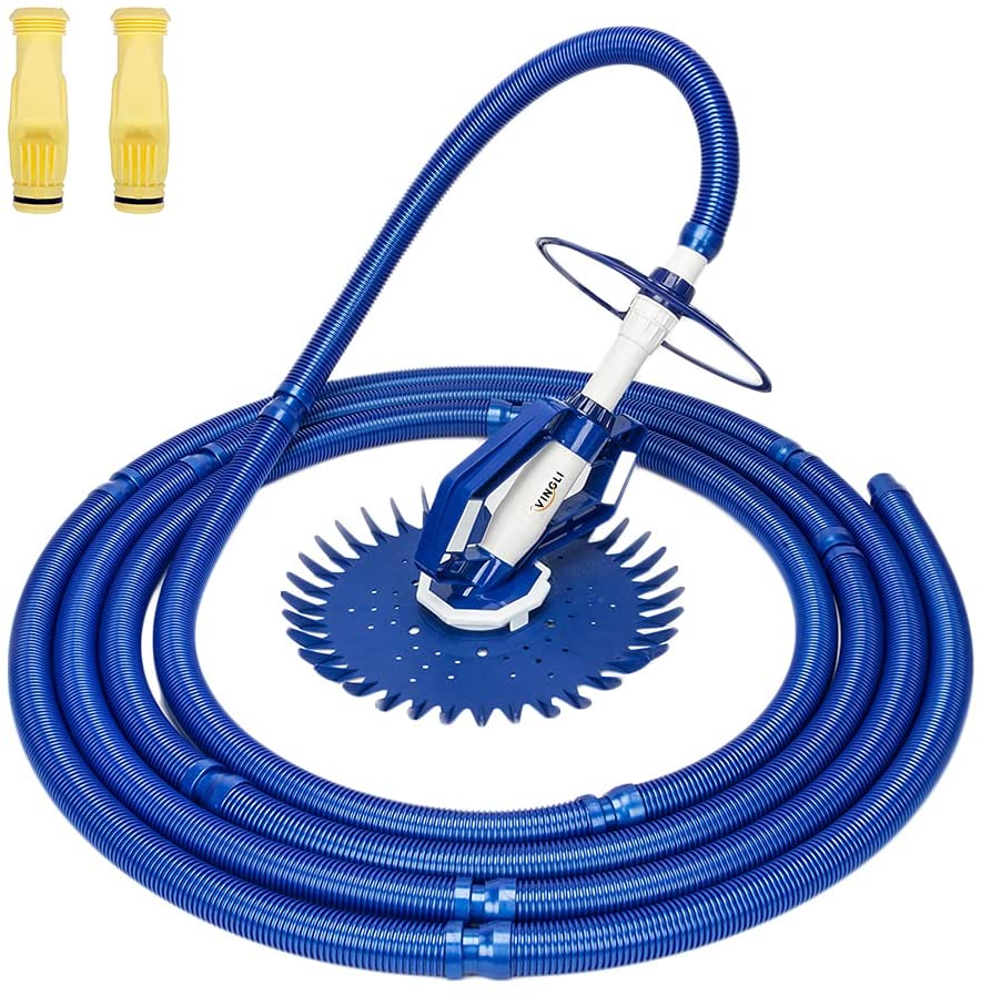 VINGLI Pool Vacuum Cleaner Automatic Suction Sweeper Swimming Pool