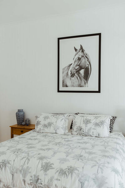 Calico Pony above bed