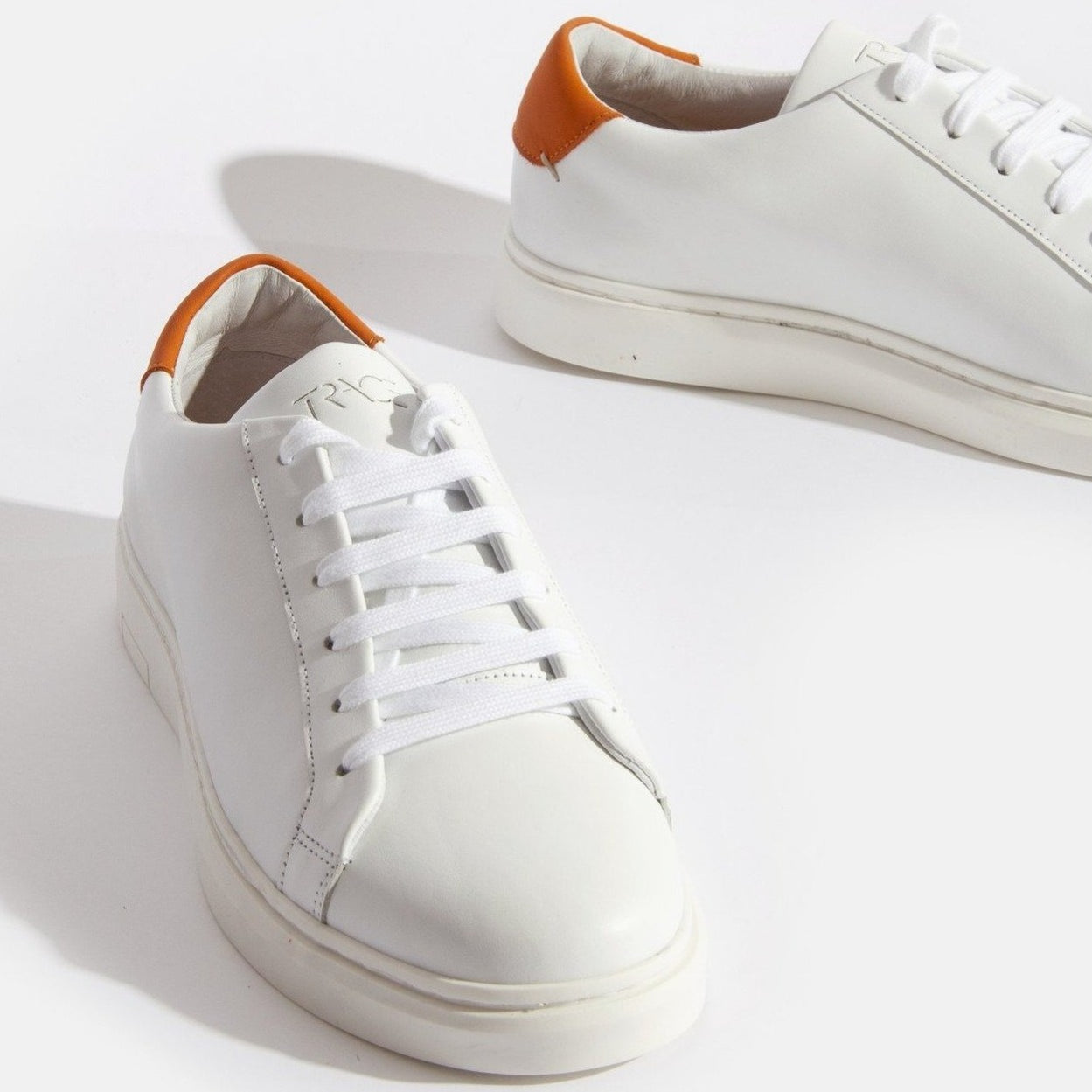 Ari White Leather Sneaker – Trace Footwear