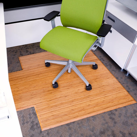 Anji Mountain AMB9034D Hand-crafted Rug'd™ Office Chair Mats - 36