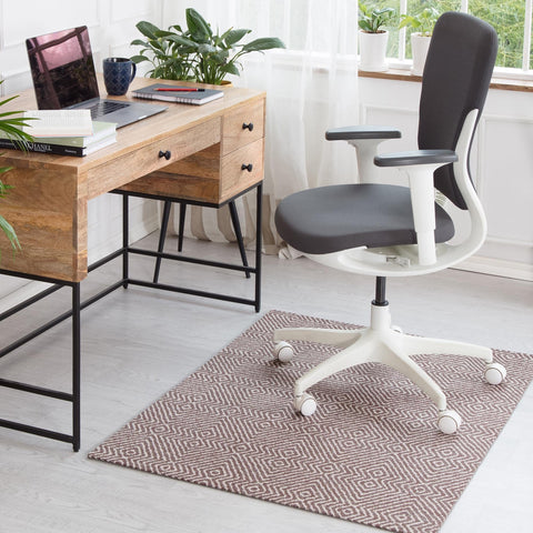 Anji Mountain AMB9034D Hand-crafted Rug'd™ Office Chair Mats - 36