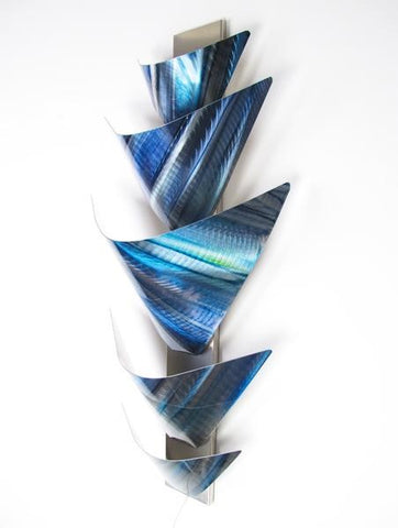 Aurora Lighted Metal Wall Art Sculpture