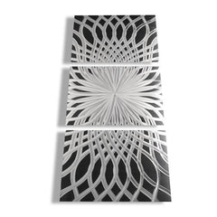 Cosmic II Vertical Metal Art