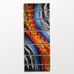 Titan Storm Vertical Wall Art