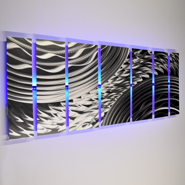 Large Metal Wall Art Panels Contemporary Abstract Art By Dv8 Studio