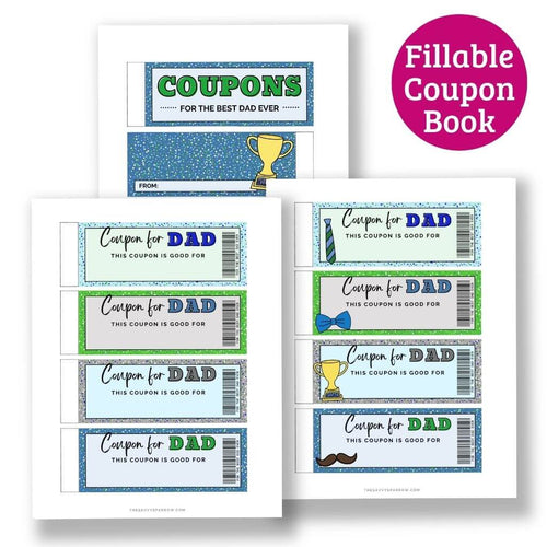 Printable Love Coupon Book Templates - 3 Cute Designs! – The Savvy Sparrow