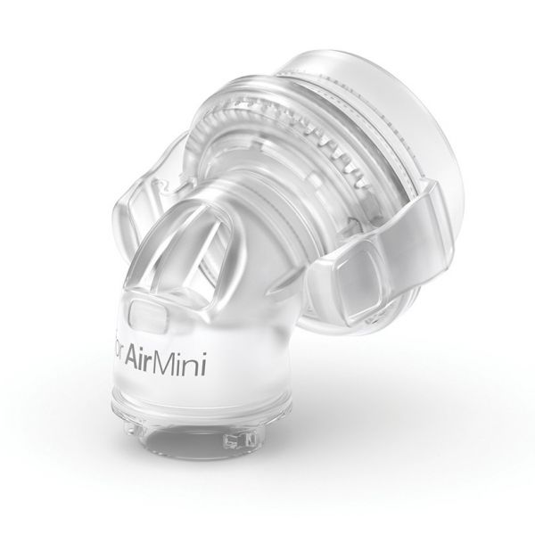  [Paquete de 3] Impresa Adaptador de manguera para máquina  ResMed AirMini CPAP se adapta prácticamente a cualquier máscara CPAP –  Adaptador Impresa para accesorios AirMini CPAP solamente – Conector de 