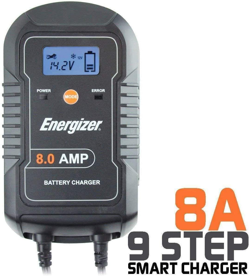 Energizer 8-Amp Battery Charger/Maintainer – VoltageConverters.com