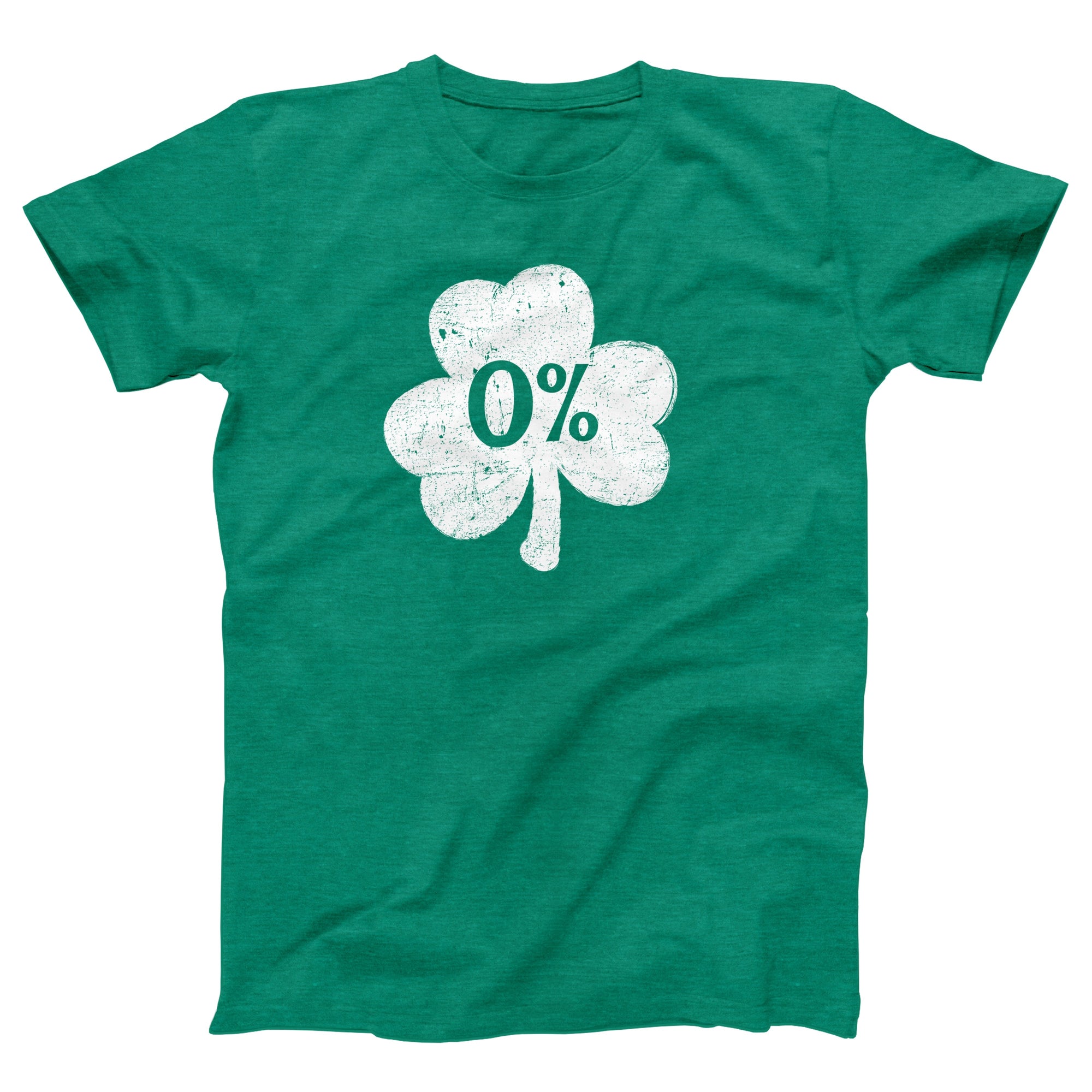 0% Irish Adult Unisex T-Shirt - anishphilip