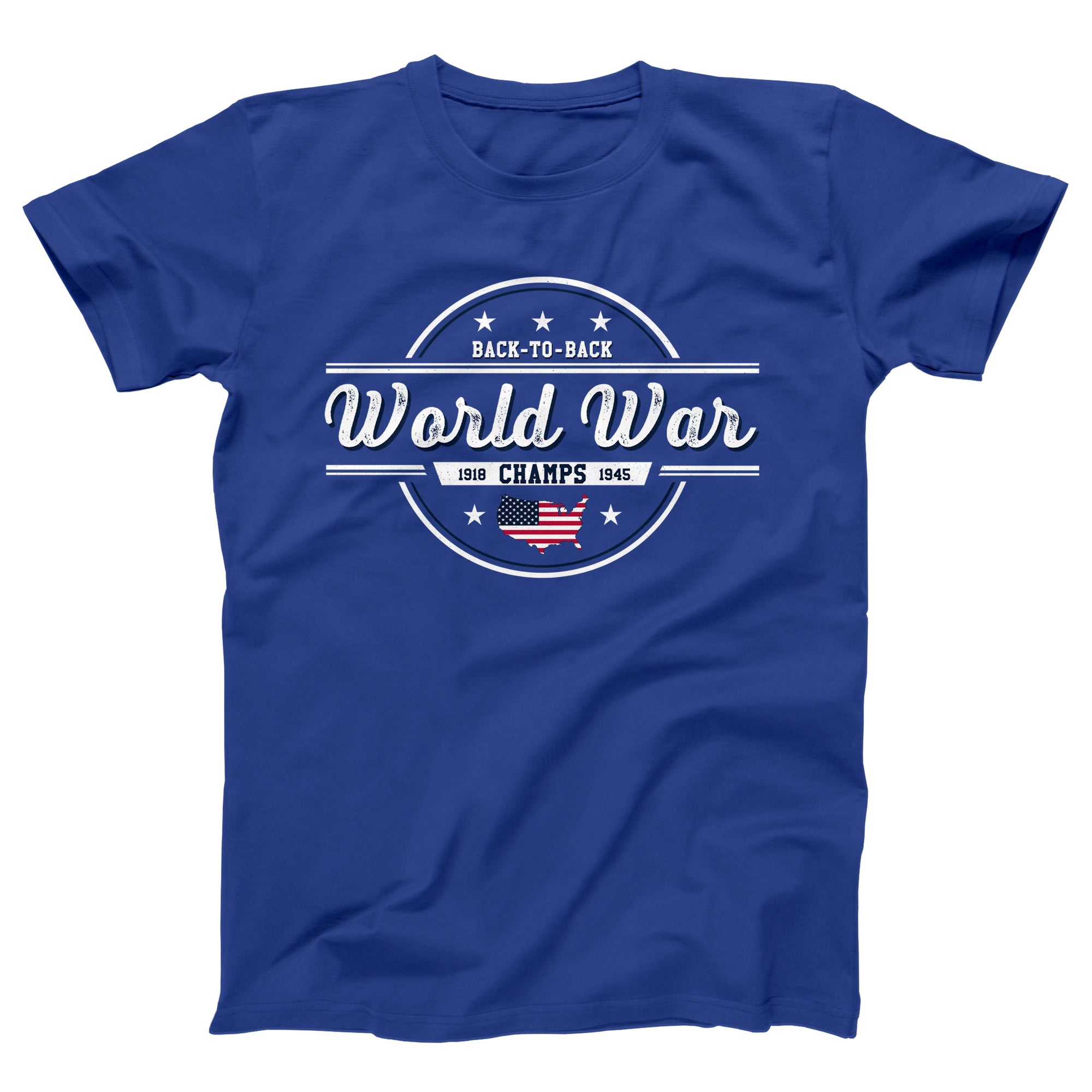 Back To Back World War Champs Adult Unisex T-Shirt - anishphilip