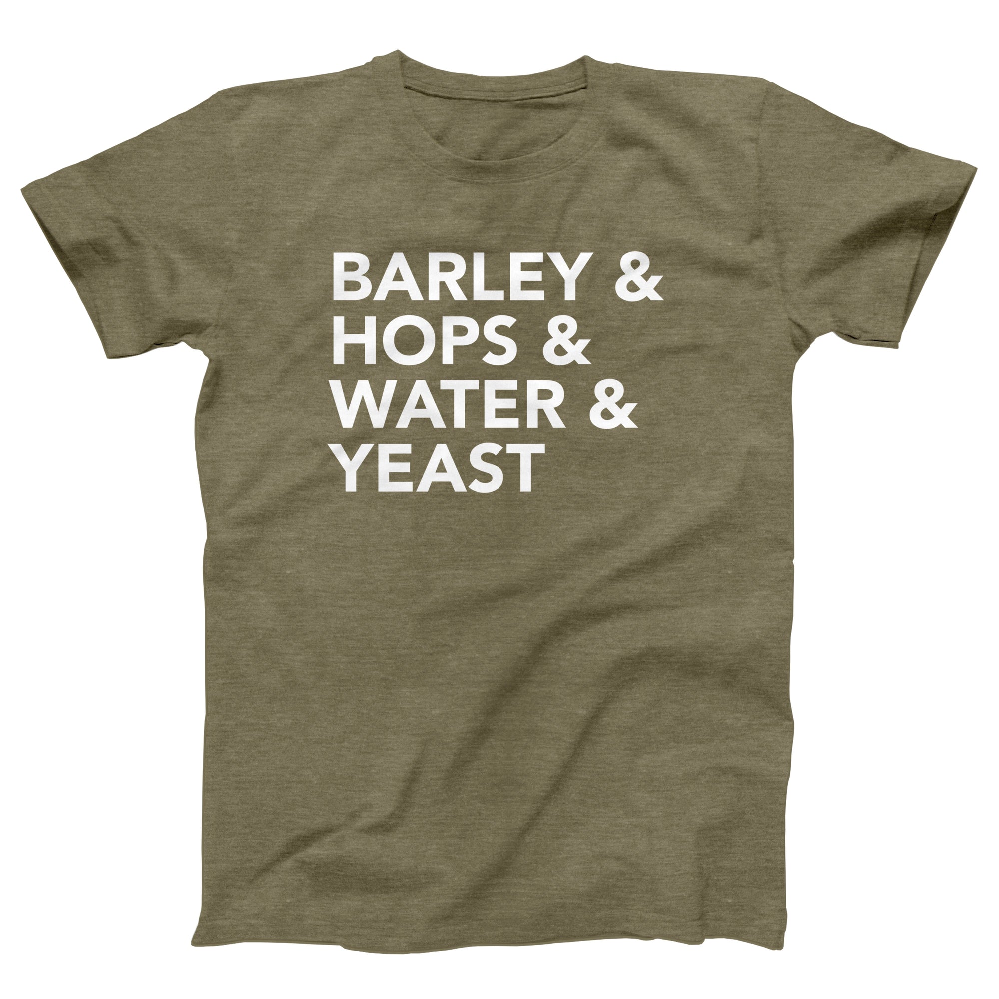 Barley & Hops Adult Unisex T-Shirt - anishphilip
