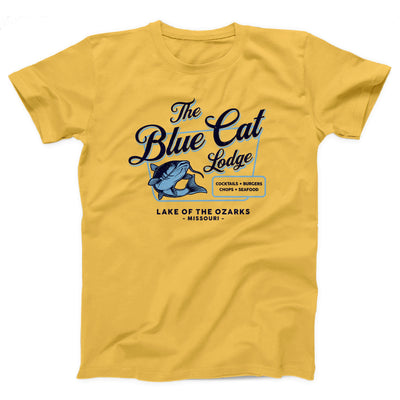 Blue Cat Lodge Adult Unisex T-Shirt - anishphilip